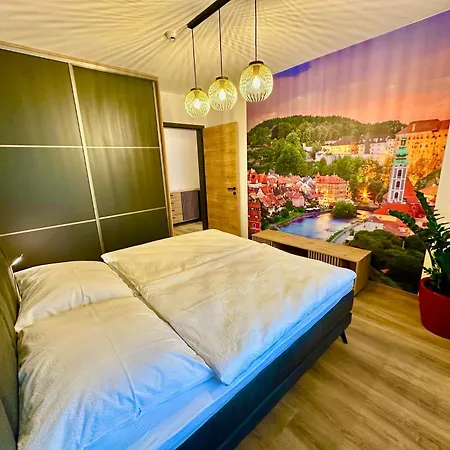 Luxusni Krumlovsky Vltavin Apartment *
